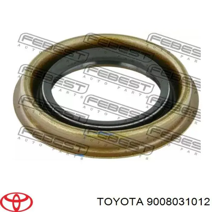 Сальник колінвала двигуна, задній Toyota 9008031012 ціна, від 16.51 USD