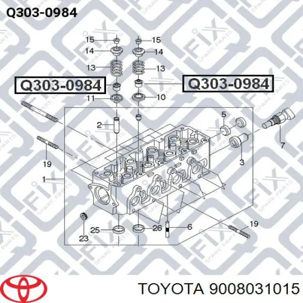 9031126003 Toyota сальник рульової рейки/механізму (див. типорозміри)