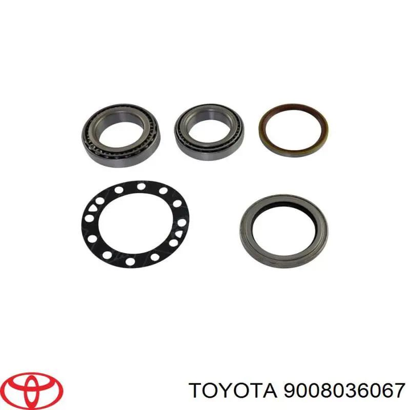 Підшипник маточини передньої, зовнішній Mazda S23133047 ціна, від 11.98 USD