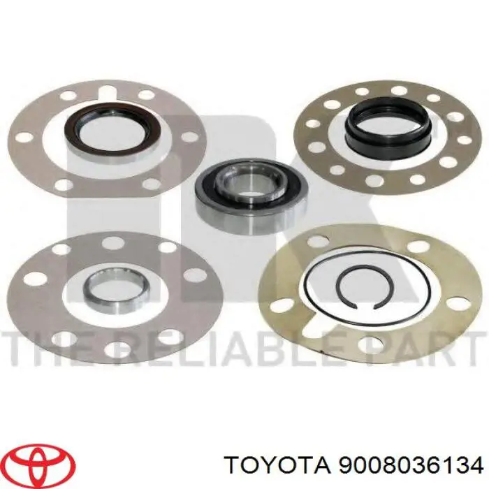 9008036134 Toyota Підшипник ступиці задньої