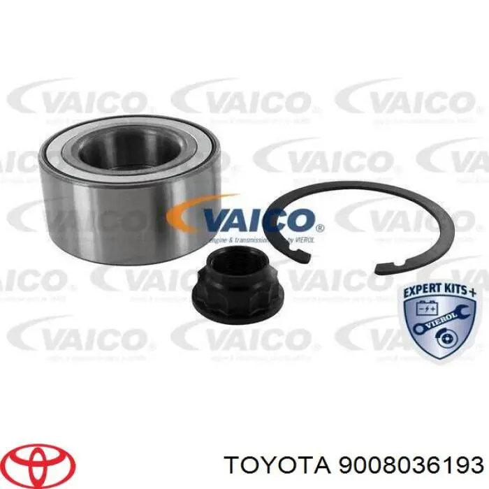 Підшипник ступиці 9008036193 Toyota