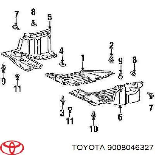 Купити 9008046327 Toyota 
