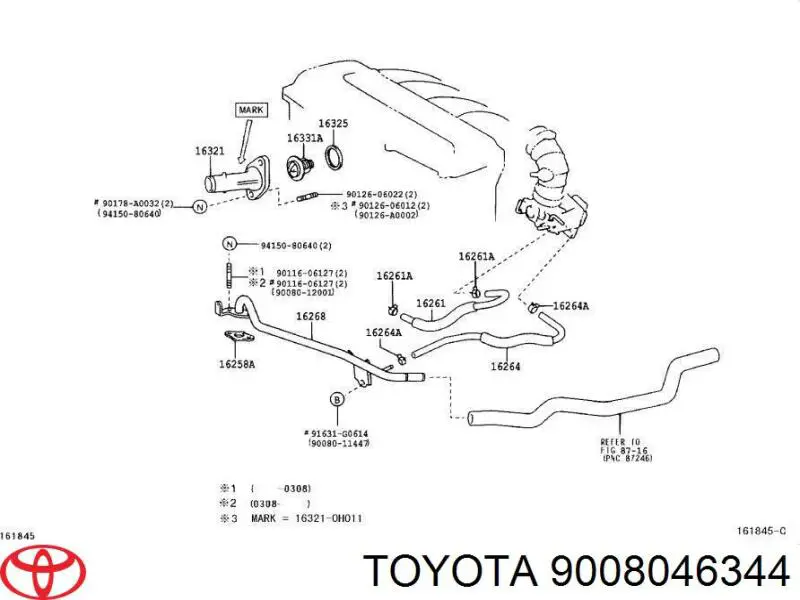 9008046344 Toyota 