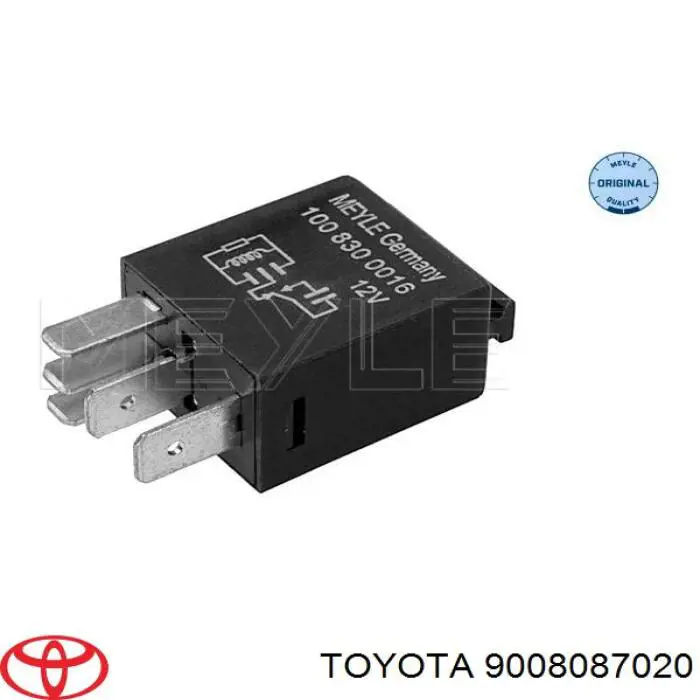 Реле електричне багатофункціональне Toyota 9008087020 ціна, від 3.66 USD
