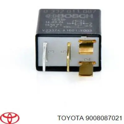 Реле протитуманної фари Toyota 9008087021 ціна, від 3.16 USD