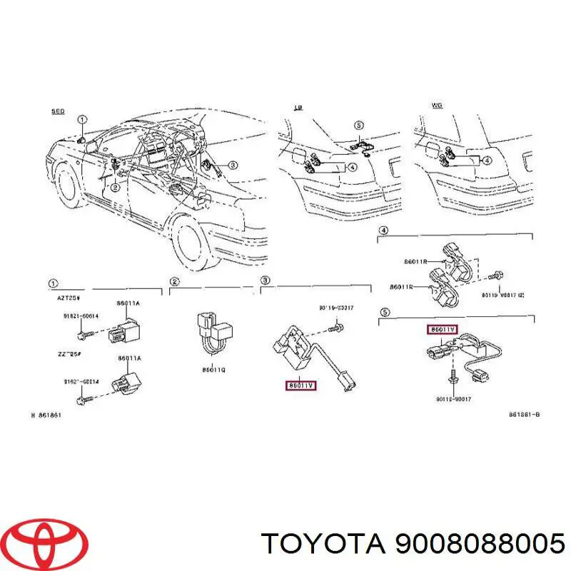  Toyota 9008088005 ціна, від 2.53 USD