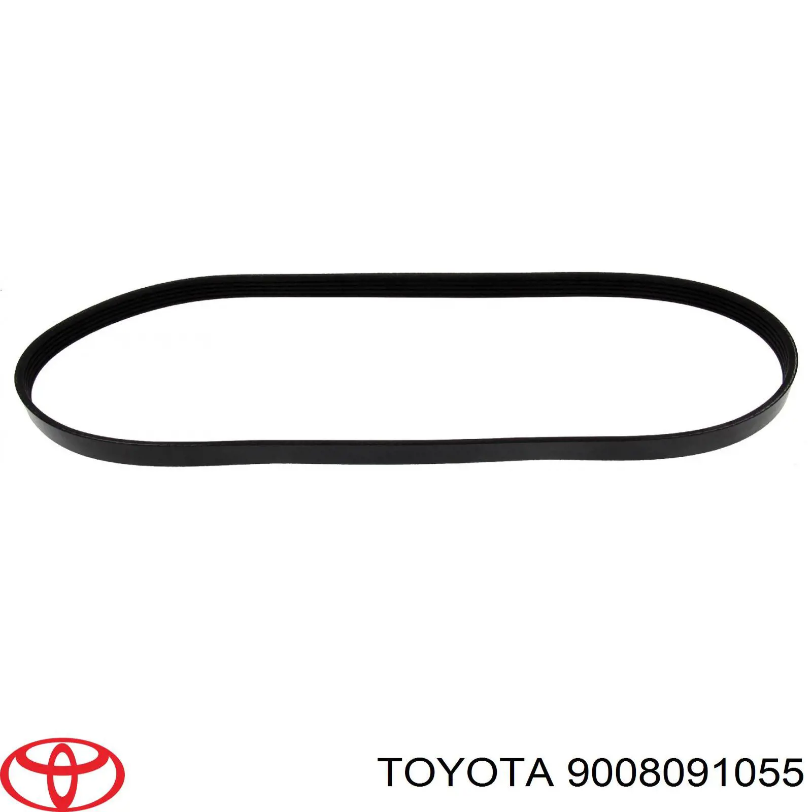 Ремінь генератора 9008091055 Toyota