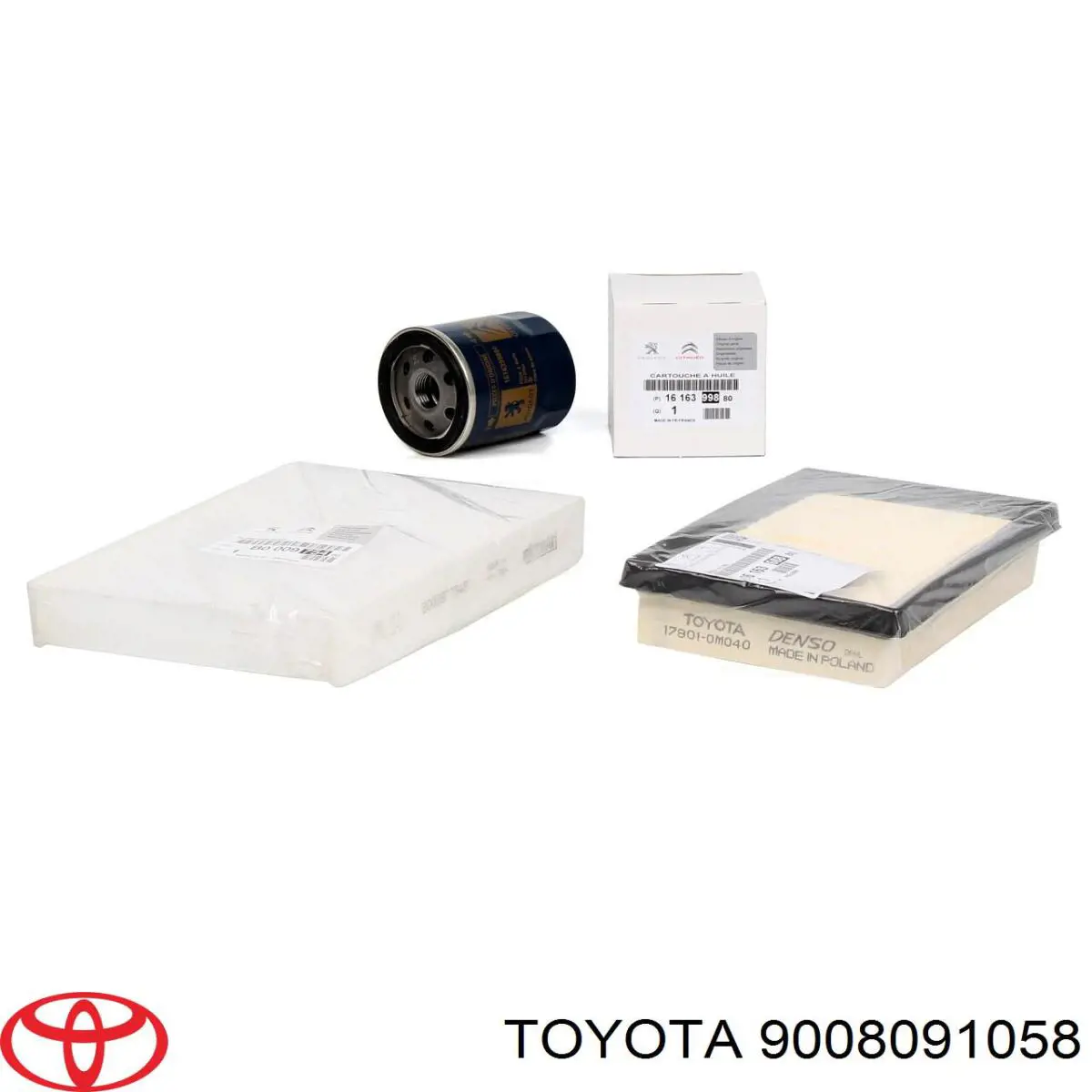 Купити 9008091058 Toyota Фільтр очищення масла відцентровий