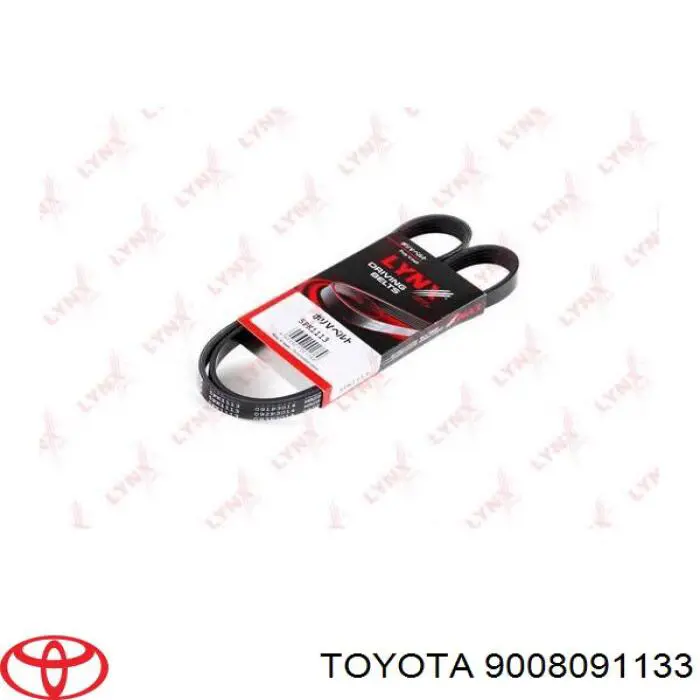 9008091133 Toyota ремінь приводний, агрегатів