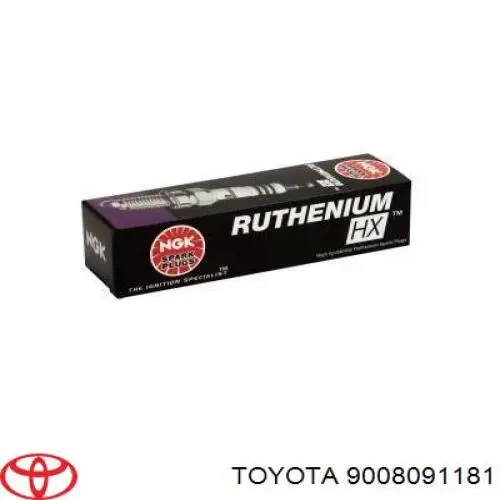 Свічки автомобільні Toyota 9008091181 ціна, від 11.77 USD