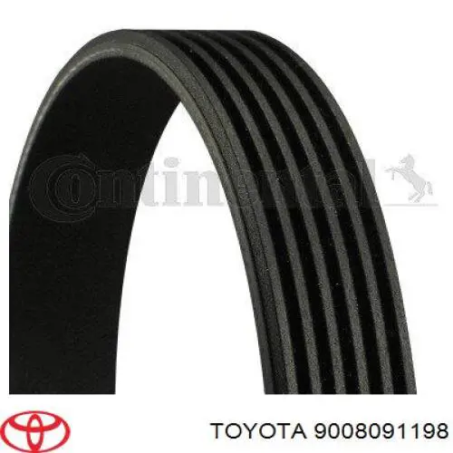 Купити 9008091198 Toyota Ремінь генератора