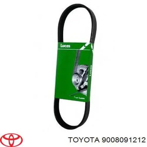 Купити 9008091212 Toyota Ремінь генератора