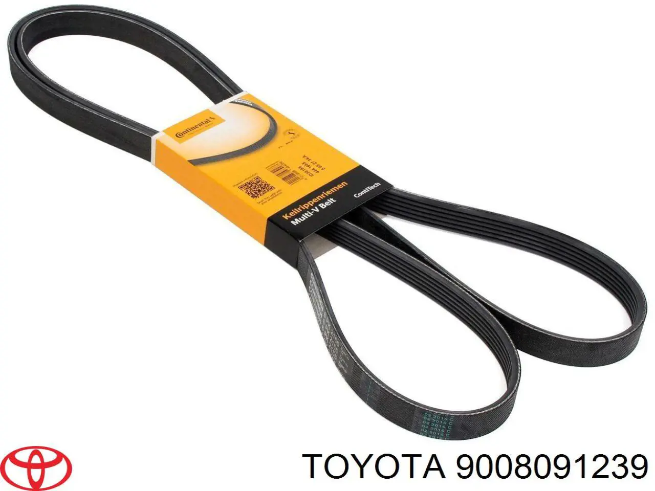 Ремінь генератора 9008091239 Toyota