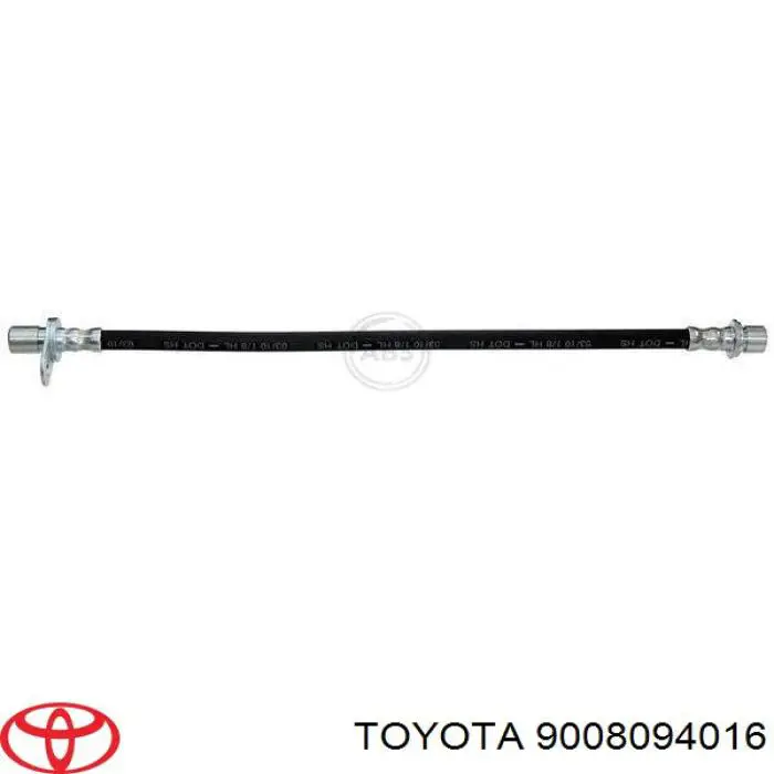 Шланг гальмівний задній, правий Toyota 9008094016 ціна, від 12.33 USD
