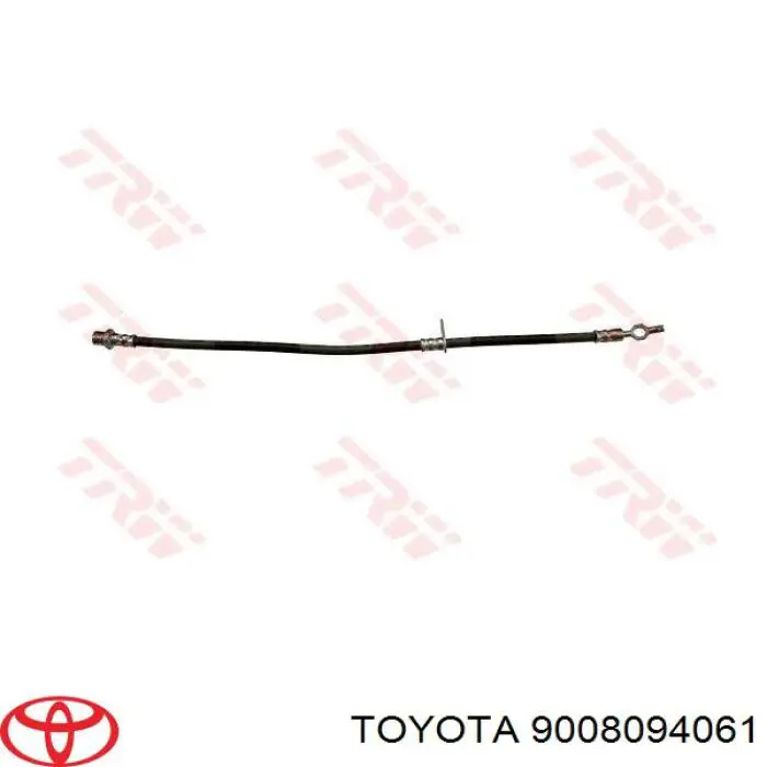 Шланг гальмівний передній, лівий 9008094061 Toyota