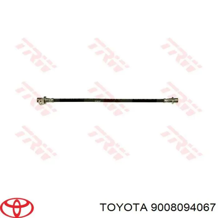 Шланг гальмівний задній Toyota 9008094067 ціна, від 7.46 USD