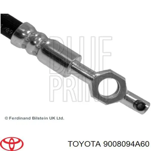 Шланг гальмівний передній, правий Toyota 9008094A60 ціна, від 11.16 USD