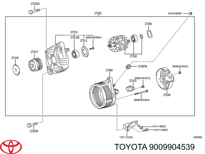  Toyota 9009904539 ціна, від 2.31 USD