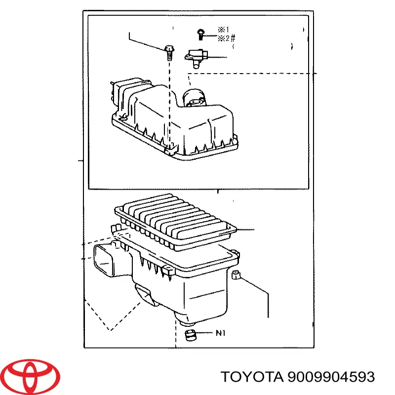  9009904593 Toyota