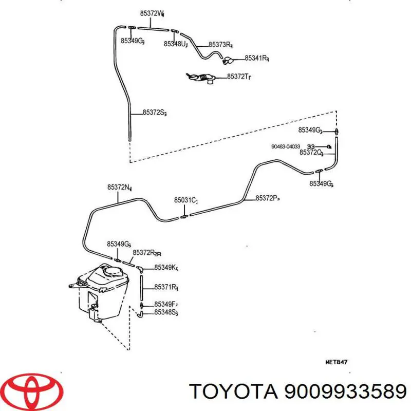9009933589 Toyota 