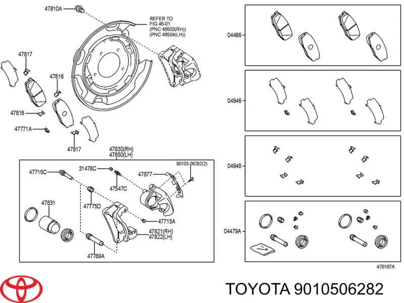  Toyota 9010506282 ціна, від 2.04 USD
