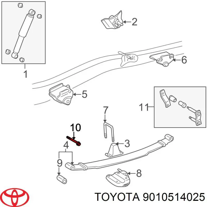  Toyota 9010514025 ціна, від 5.45 USD