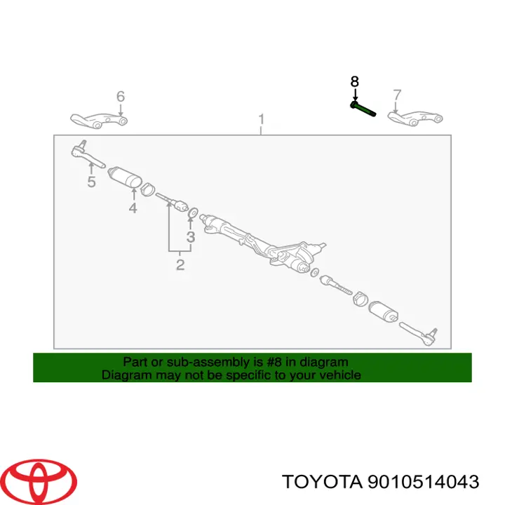9010514043 Toyota 