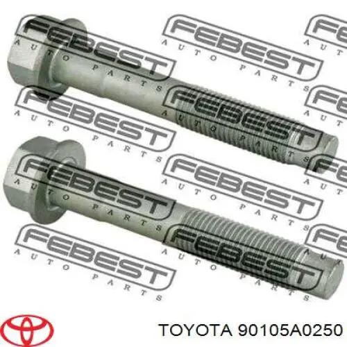 Болт переднього важеля, нижнього Toyota 90105A0250 ціна, від 7.54 USD