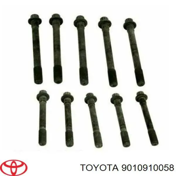 Болт головки блока циліндрів, ГБЦ Toyota 9010910058 ціна, від 14.82 USD