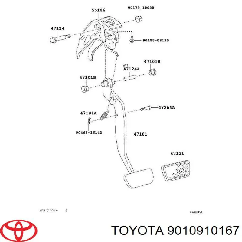  9010910167 Toyota