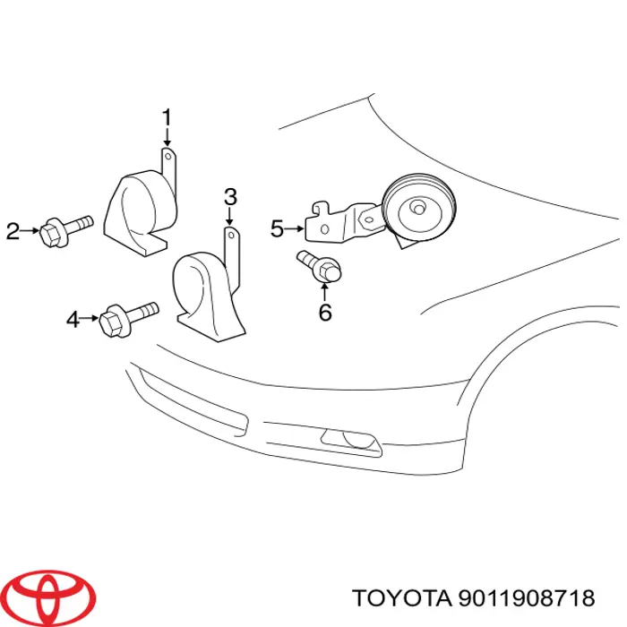 9011908718 Toyota 