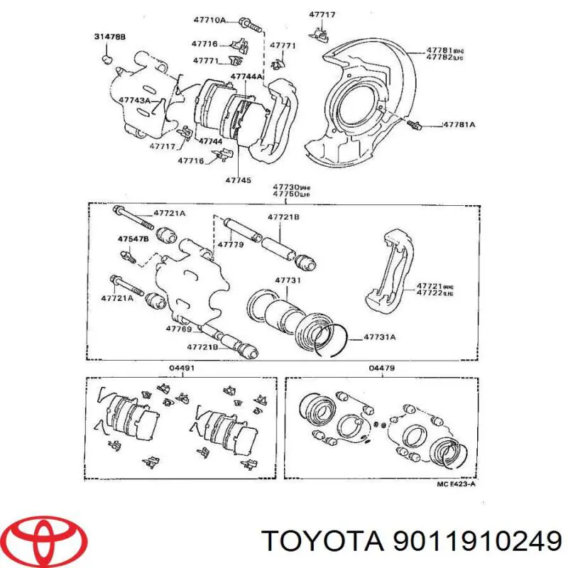  Toyota 9011910249 ціна, від 5.84 USD