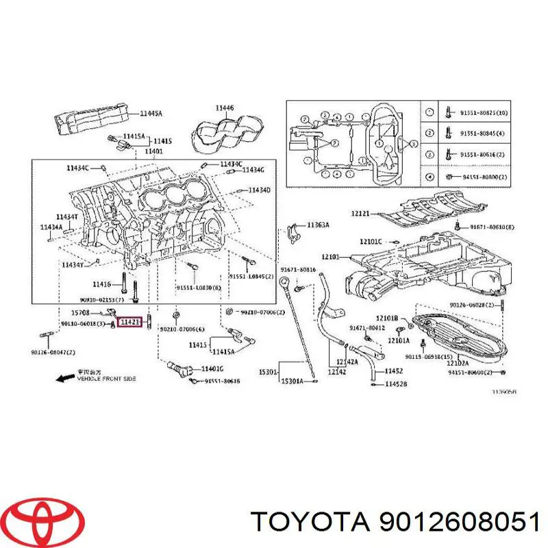 9012608051 Toyota 