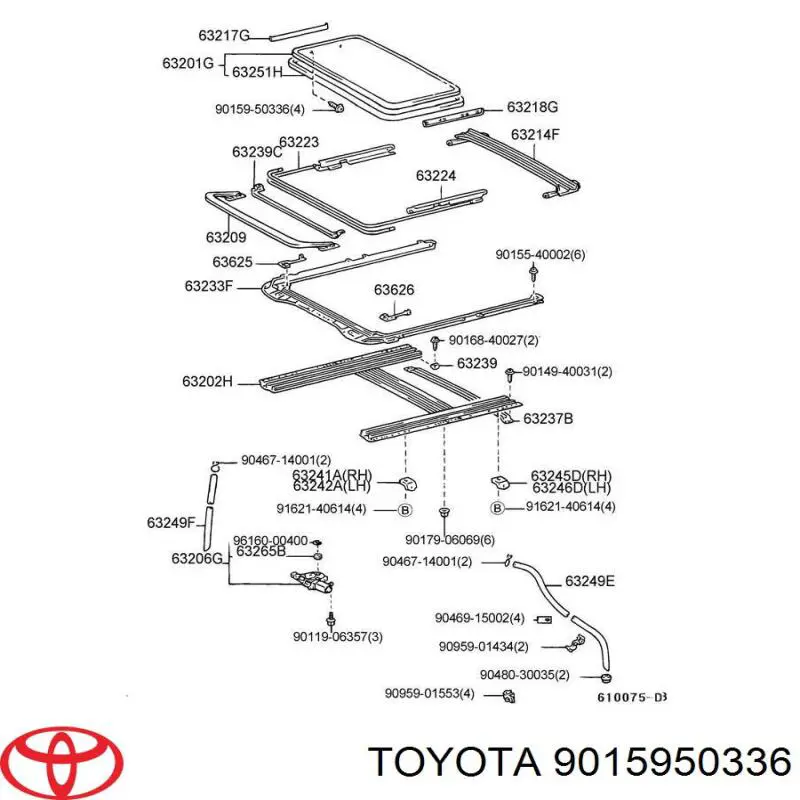  Toyota 9015950336 ціна, від 0.42 USD
