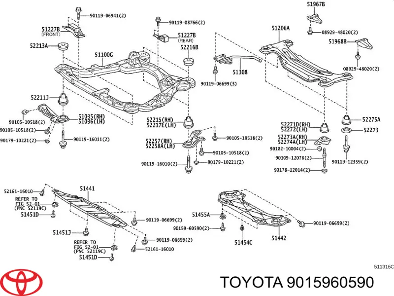  Toyota 9015960590 ціна, від 0.77 USD