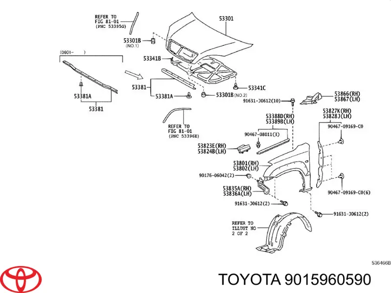 9015960590 Toyota 
