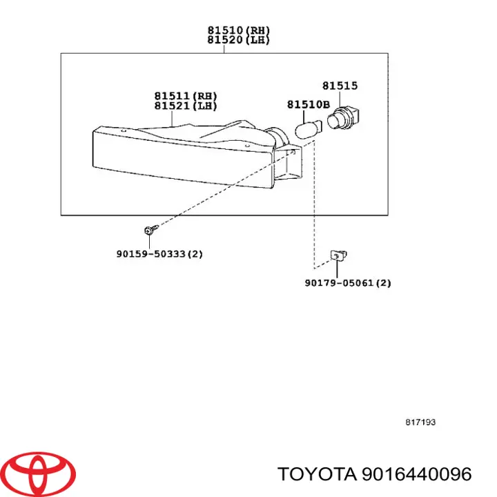  Toyota 9016440096 ціна, від 0.67 USD