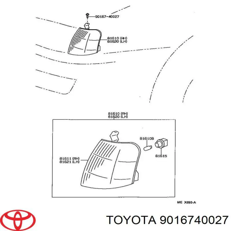  9016740027 Toyota