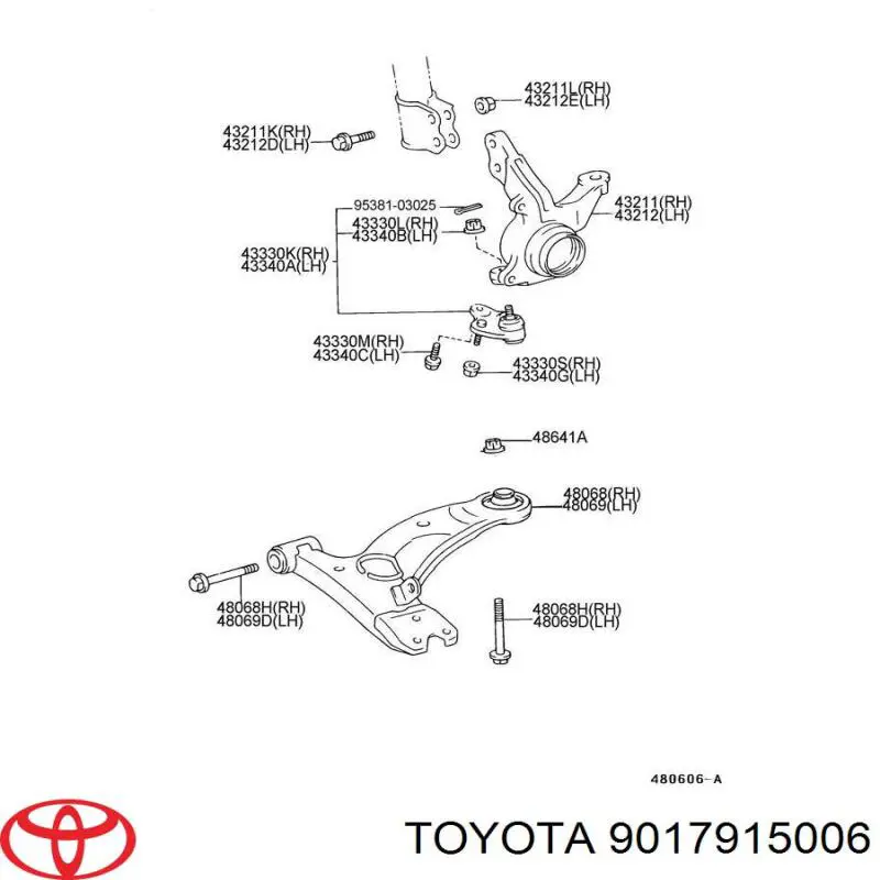  9017915006 Toyota