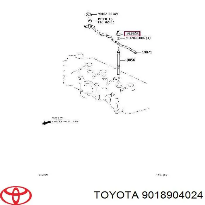  9018904024 Toyota