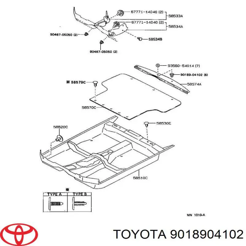  Toyota 9018904102 ціна, від 0.63 USD