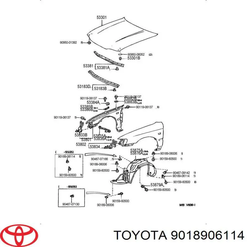  9018906114 Toyota