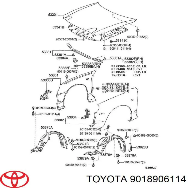  9018906114 Toyota