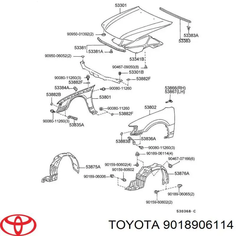 Купити 9018906114 Toyota 