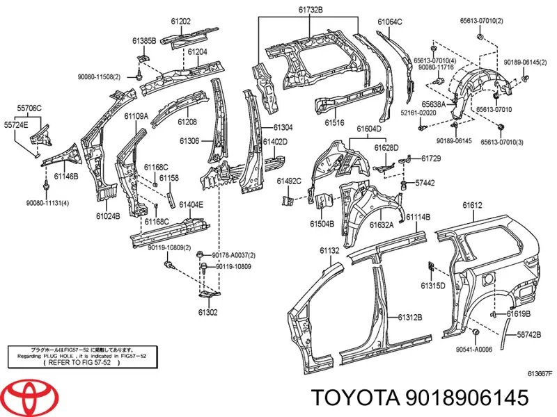  Toyota 9018906145 ціна, від 0.90 USD