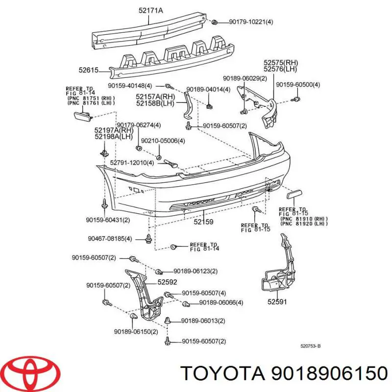  Toyota 9018906150 ціна, від 0.53 USD
