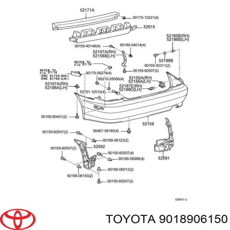 Купити 9018906150 Toyota 