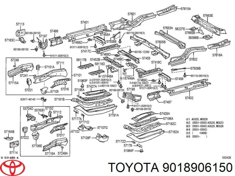 9018906150 Toyota 