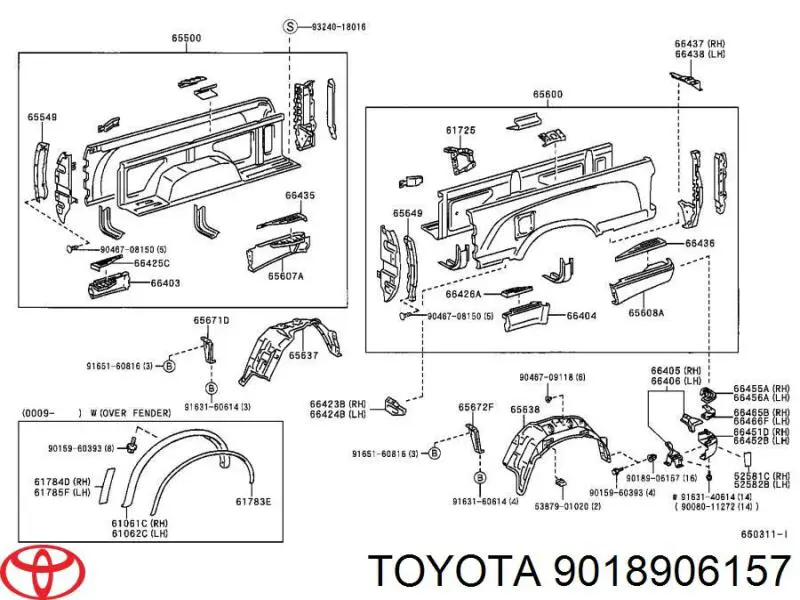 Кліпса кріплення бризковика AND 30863436 ціна, від 0.68 USD