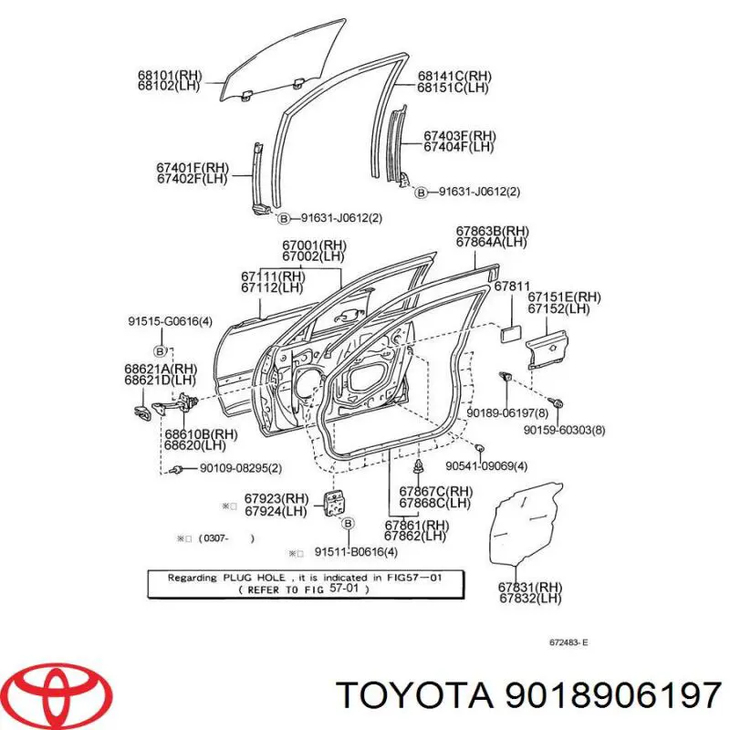 9018906197 Toyota 